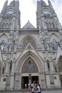 Quito's cathedral